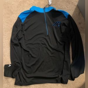 Carolina panthers quarter zip jacket